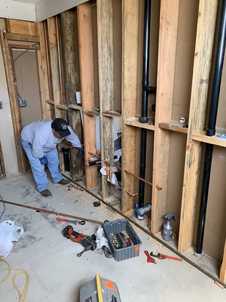 Commercial rough-in plumbing for Gas Line Repair in Lackawanna
